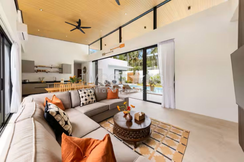 Villa de Luxe Tropicale avec Piscine à Vendre – Lamai, Koh Samui, photo 3