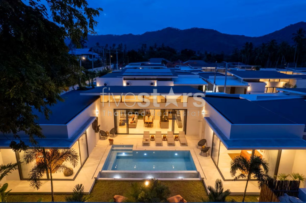 Villa de Luxe Tropicale avec Piscine à Vendre – Lamai, Koh Samui, photo 22