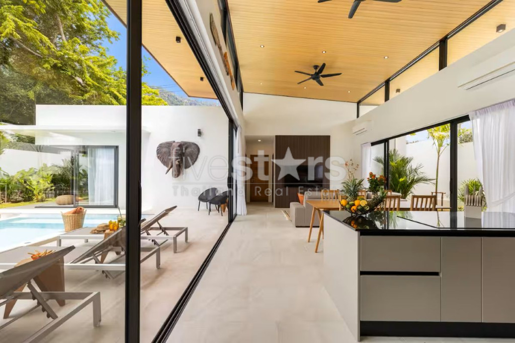 Villa de Luxe Tropicale avec Piscine à Vendre – Lamai, Koh Samui, photo 5