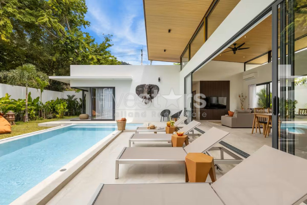 Villa de Luxe Tropicale avec Piscine à Vendre – Lamai, Koh Samui, photo 4