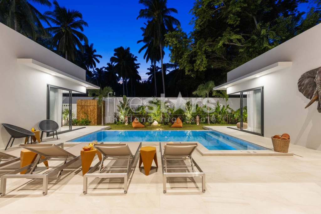 Villa de Luxe Tropicale avec Piscine à Vendre – Lamai, Koh Samui, photo 21
