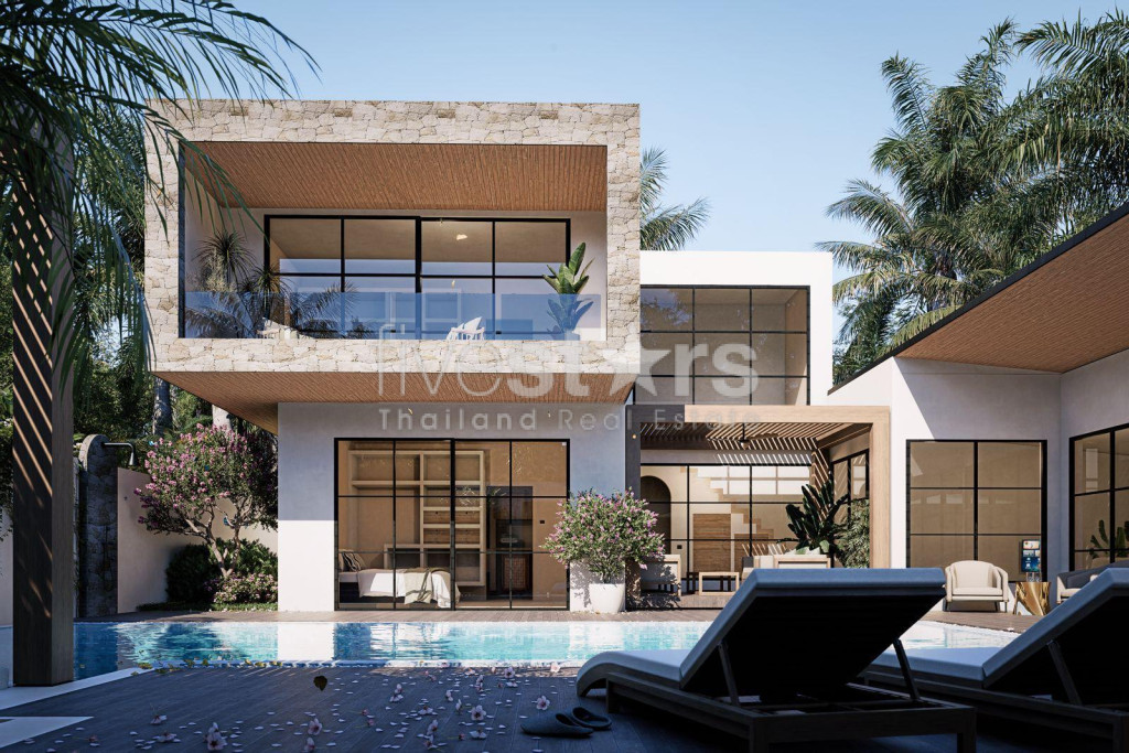 Villa tropicale de 3 chambres à vendre à Bangrak