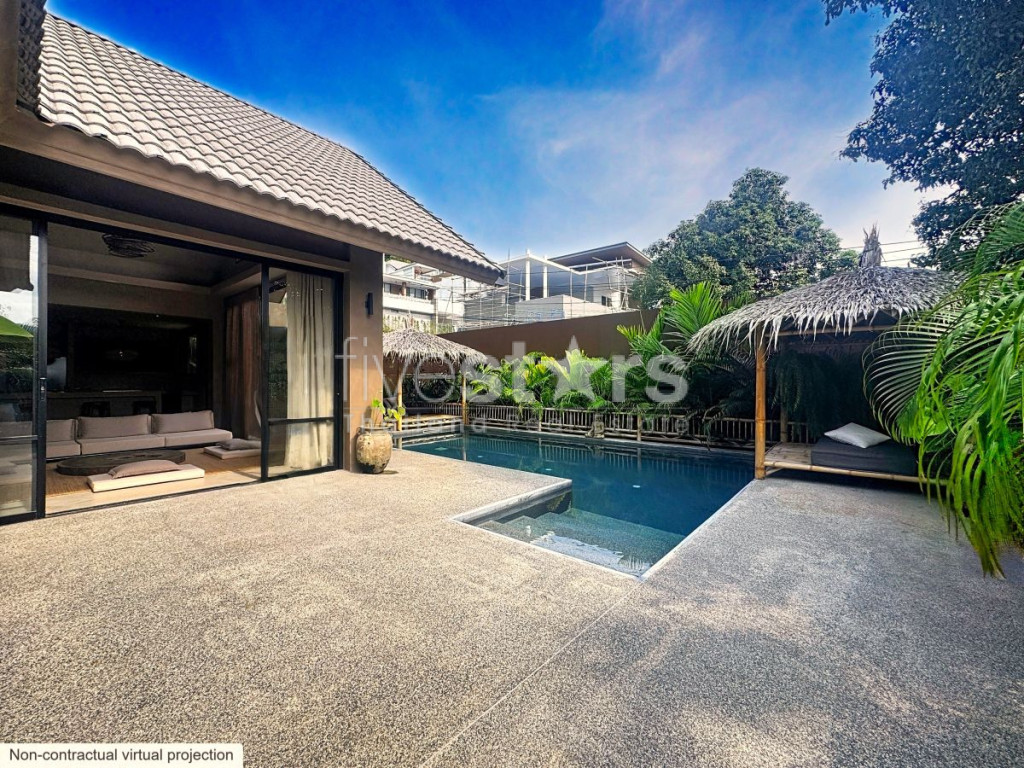 Villa 4 chambres  style contemporain-tropical à vendre à Chaweng, photo 15