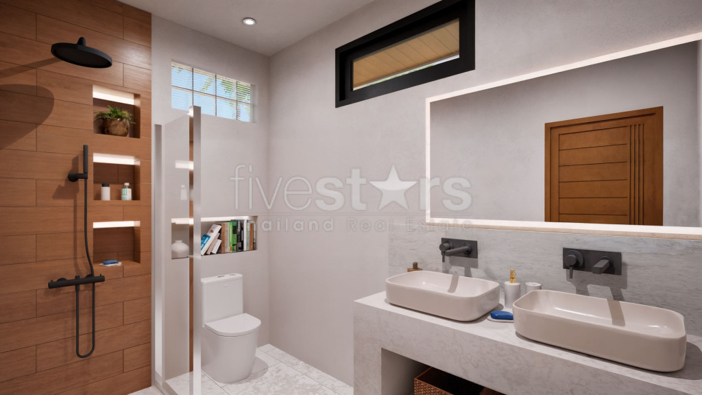 Villa Tropicale Moderne de 3 Chambres avec Piscine à Vendre à Lamai, Koh Samui, photo 10