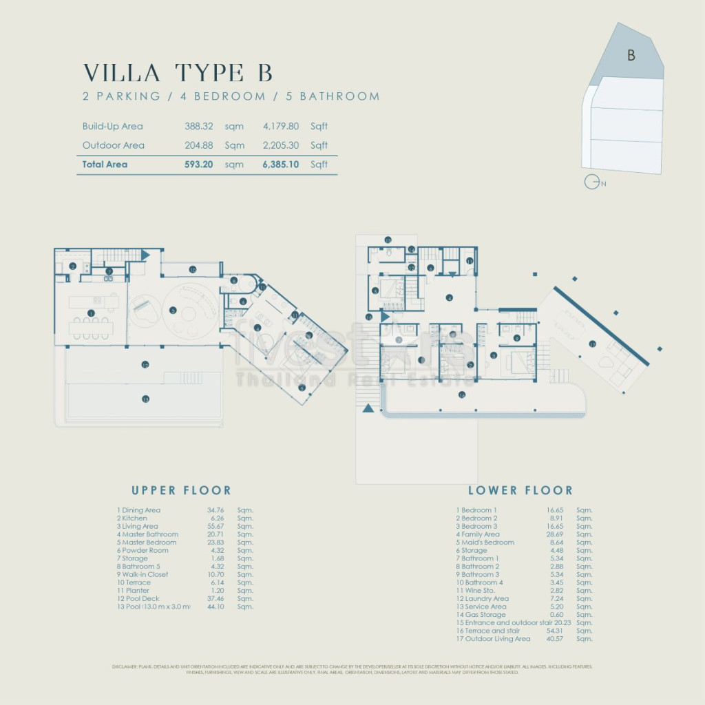 Villas modernes exclusives avec piscine –  4 chambres à vendre | Plai Laem, Koh Samui, photo 16
