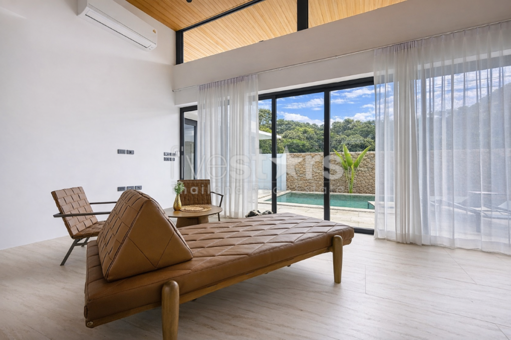 Villa moderne tropicale de 3 chambres avec piscine à vendre – Bang Po, Koh Samui, photo 4
