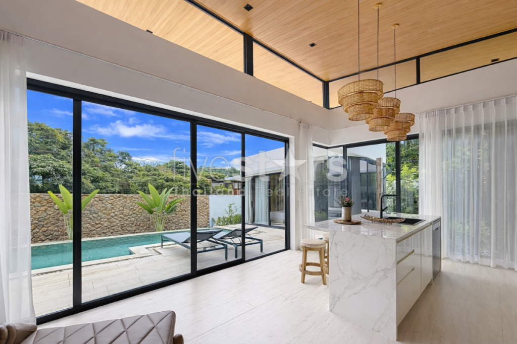 Villa moderne tropicale de 3 chambres avec piscine à vendre – Bang Po, Koh Samui, photo 5
