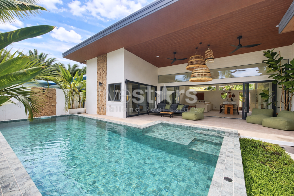 Villa tropicale de 4 chambres à vendre – Lamai, Koh Samui