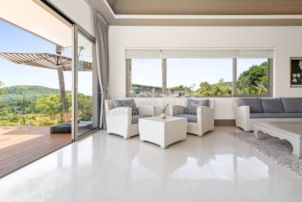 Villa de luxe de 5 chambres avec vue sur mer à vendre à Bophut, Koh Samui, photo 4