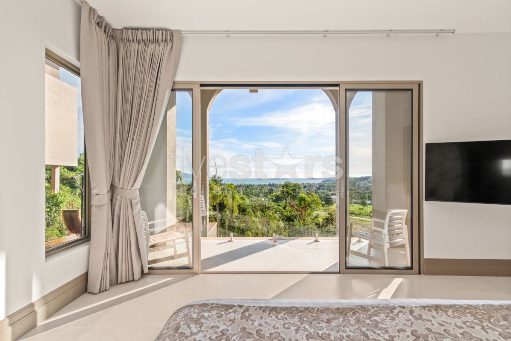 Villa de luxe de 5 chambres avec vue sur mer à vendre à Bophut, Koh Samui, photo 14
