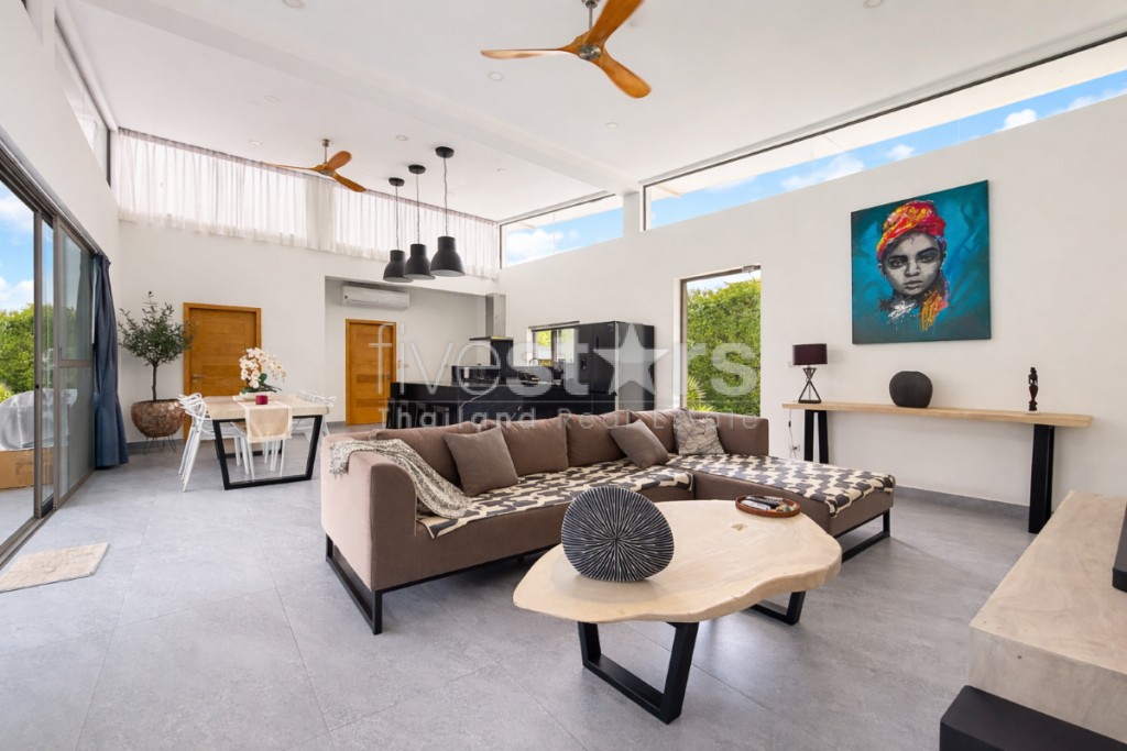 Villa tropicale de 3 chambres à vendre à Lamai, Koh Samui