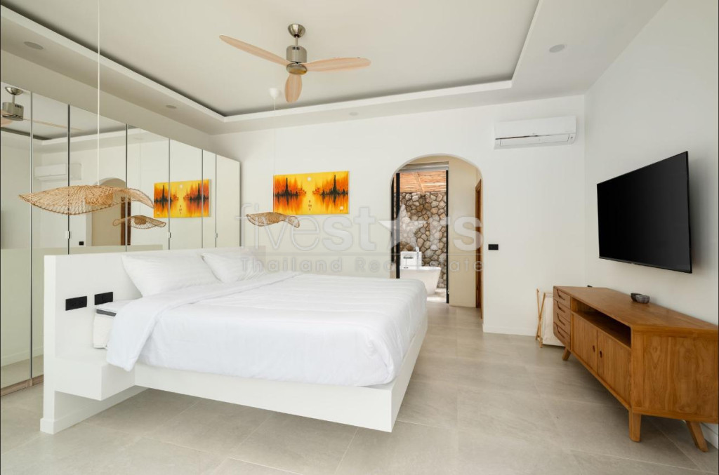 Villa de luxe moderne de style balinais 3 chambres à vendre – Maenam, Koh Samui, photo 8
