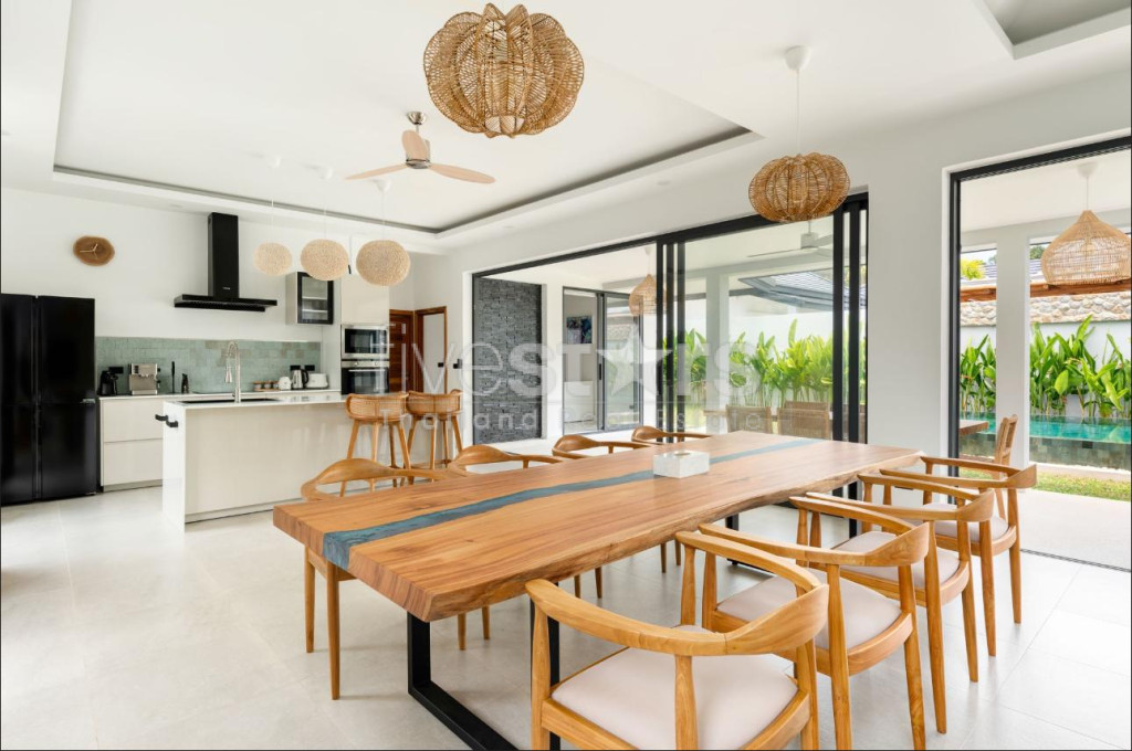 Villa de luxe moderne de style balinais 3 chambres à vendre – Maenam, Koh Samui, photo 5