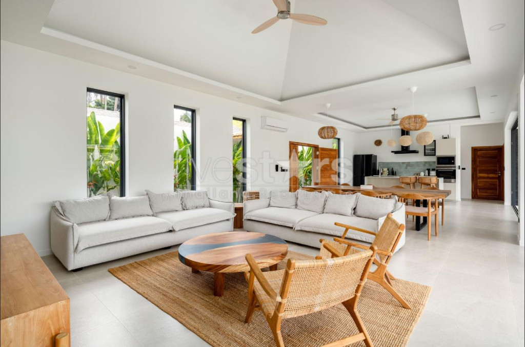 Villa de luxe moderne de style balinais 3 chambres à vendre – Maenam, Koh Samui, photo 2