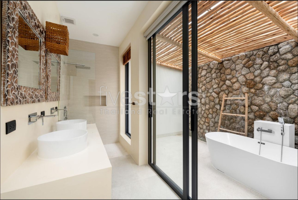Villa de luxe moderne de style balinais 3 chambres à vendre – Maenam, Koh Samui, photo 9
