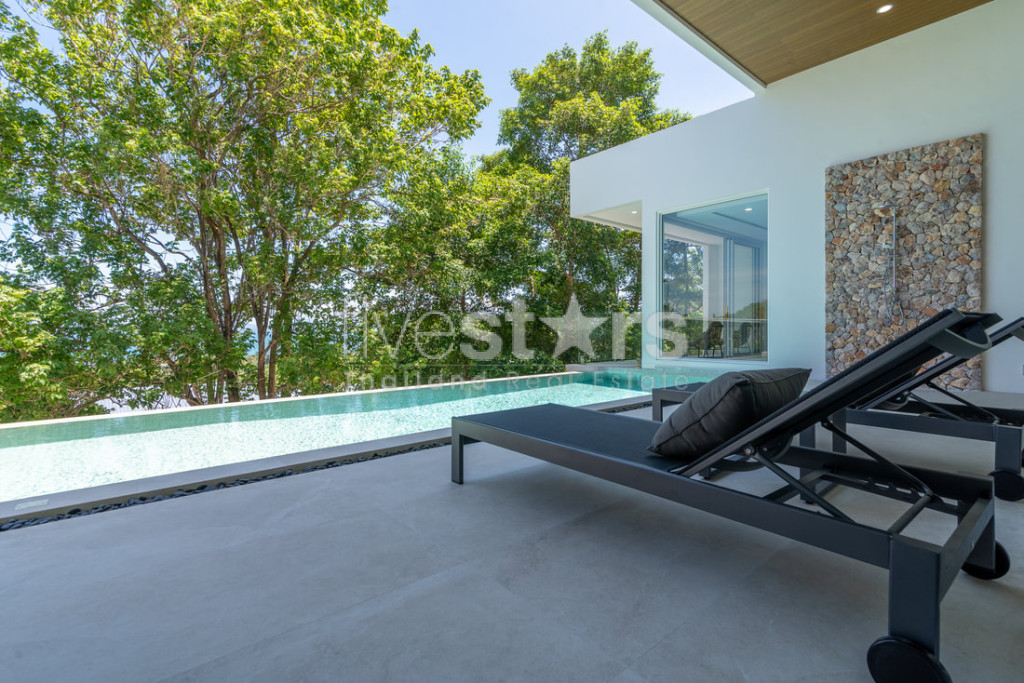 Villa 3 chambres avec vue mer exceptionnelle à vendre – Bangpor, Koh Samui, photo 2