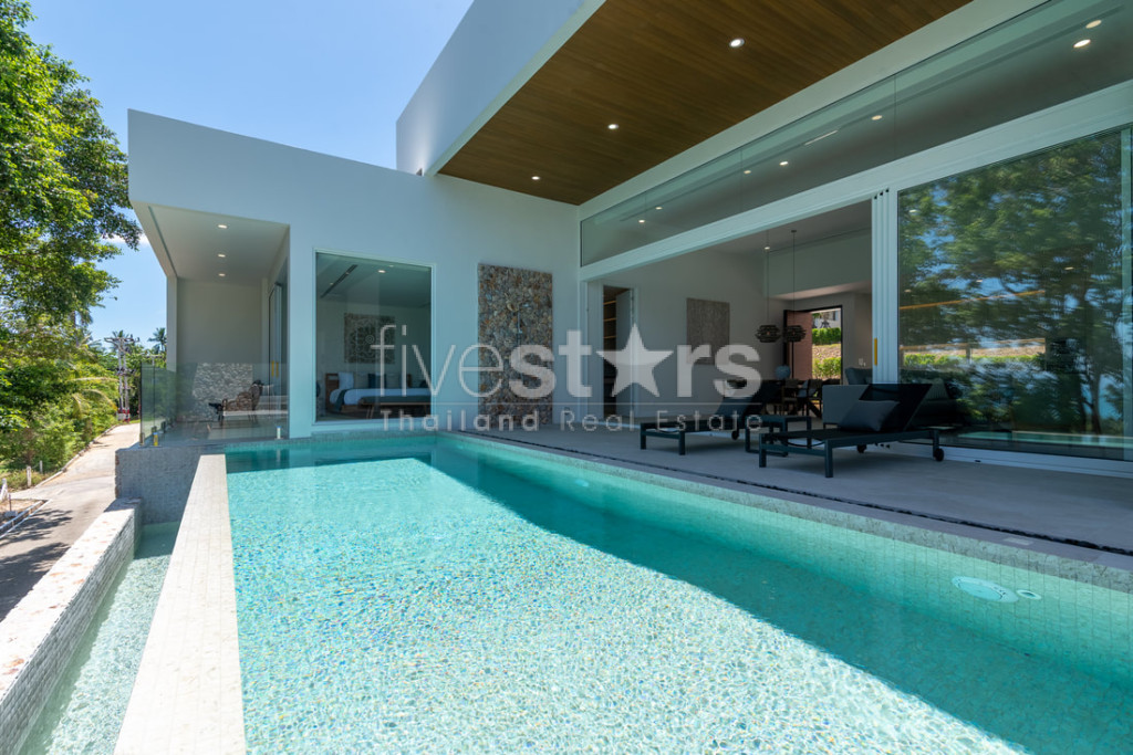Villa 3 chambres avec vue mer exceptionnelle à vendre – Bangpor, Koh Samui, photo 17