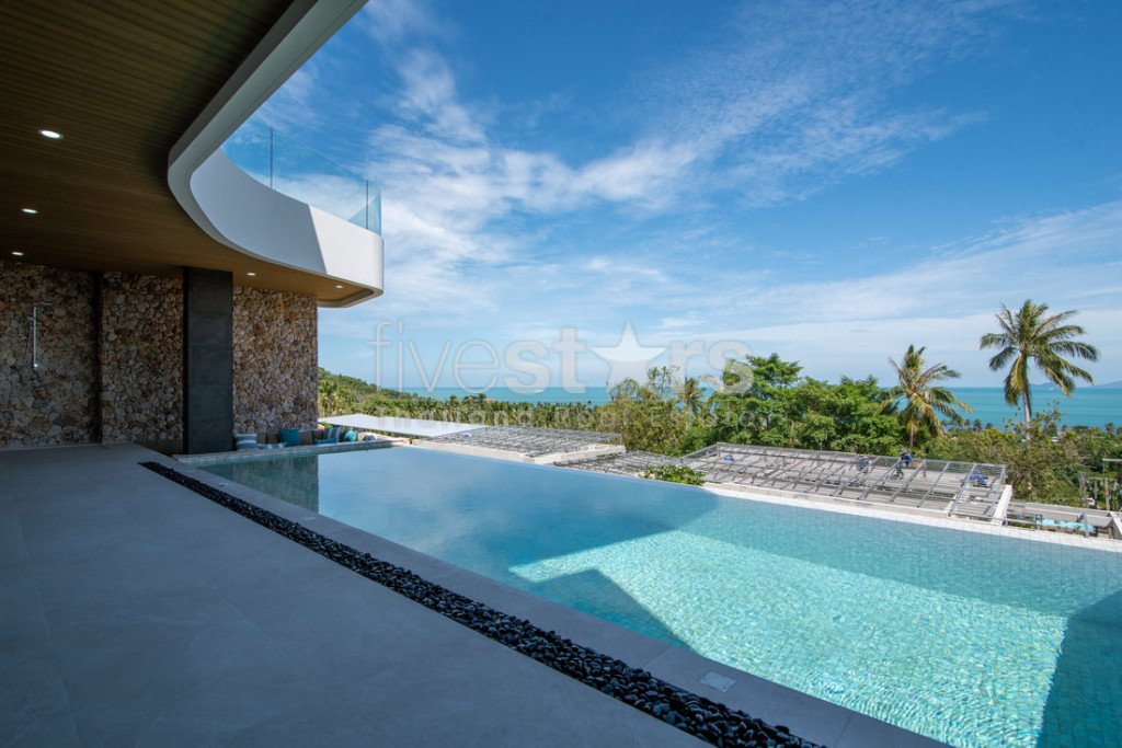 Villa de luxe moderne de 4 chambres avec vue mer à vendre – Bangpor, Koh Samui, photo 22