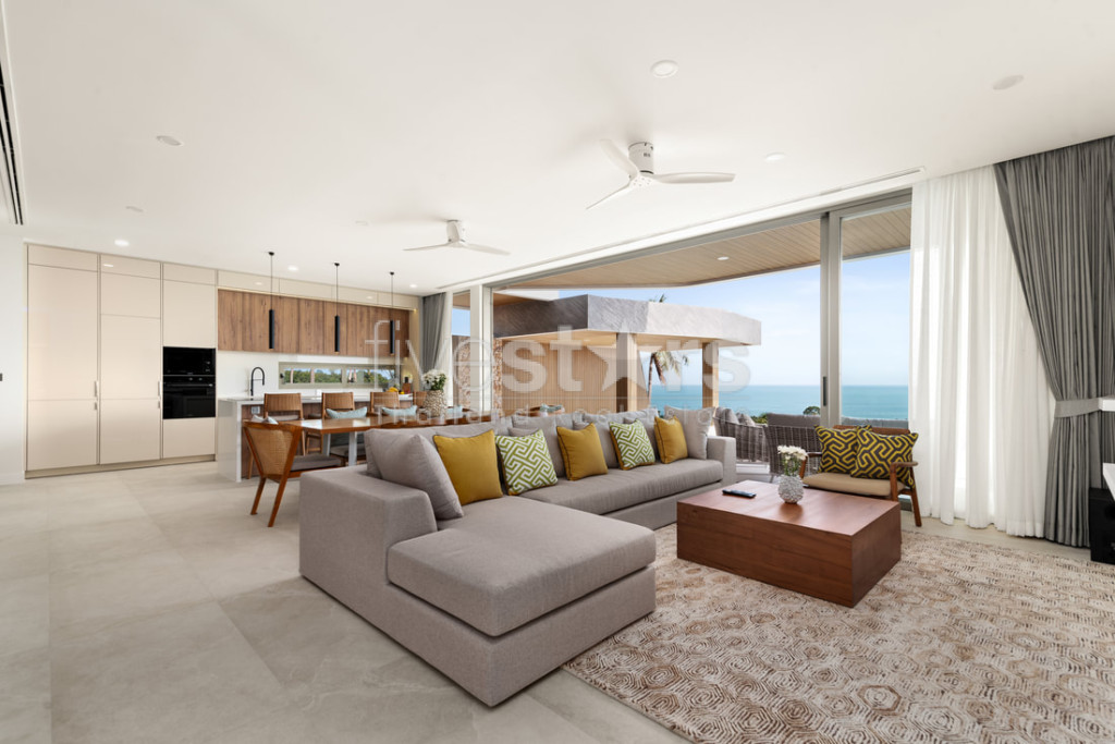 Villa tropicale moderne de 5 chambres avec vue mer à vendre – Bangpor, Koh Samui, photo 2