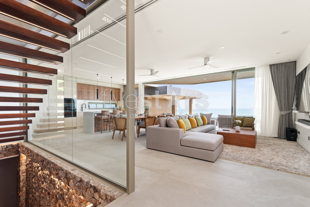 Villa tropicale moderne de 5 chambres avec vue mer à vendre – Bangpor, Koh Samui, photo 9