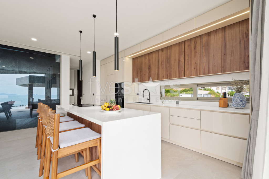 Villa tropicale moderne de 5 chambres avec vue mer à vendre – Bangpor, Koh Samui, photo 6