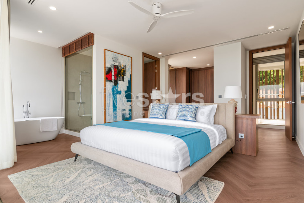 Villa tropicale moderne de 5 chambres avec vue mer à vendre – Bangpor, Koh Samui, photo 11