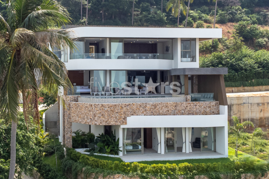 Villa tropicale moderne de 5 chambres avec vue mer à vendre – Bangpor, Koh Samui, photo 23