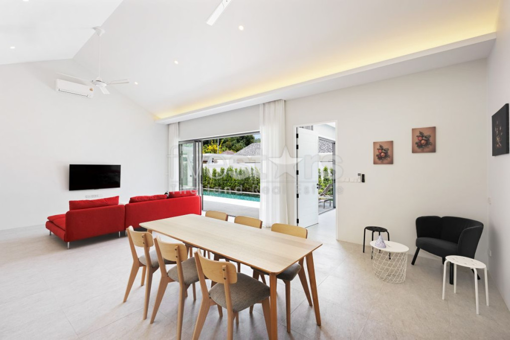 3-Bedroom Modern Tropical Pool Villa for sale – Bophut close Fisherman village, photo 5