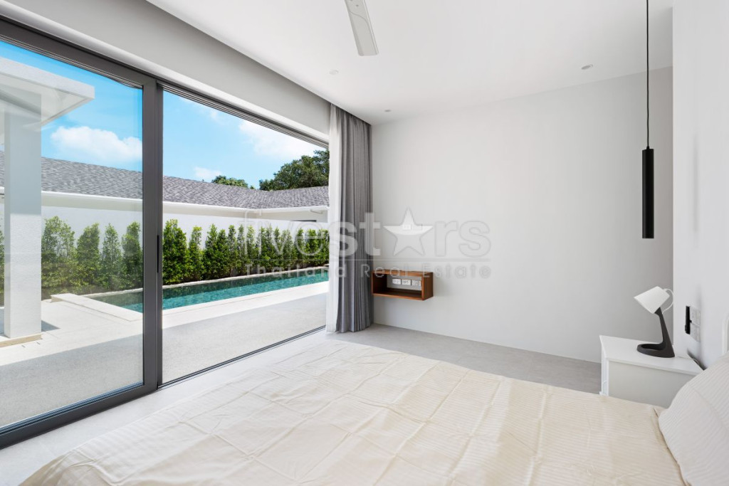 3-Bedroom Modern Tropical Pool Villa for sale – Bophut close Fisherman village, photo 13