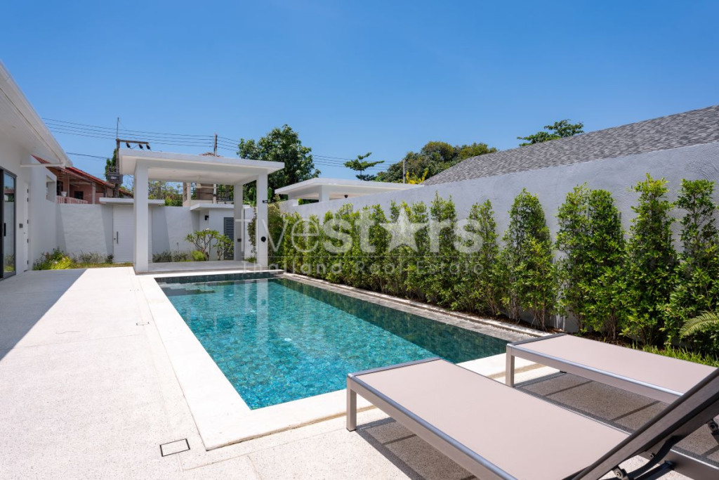 3-Bedroom Modern Tropical Pool Villa for sale – Bophut close Fisherman village, photo 16