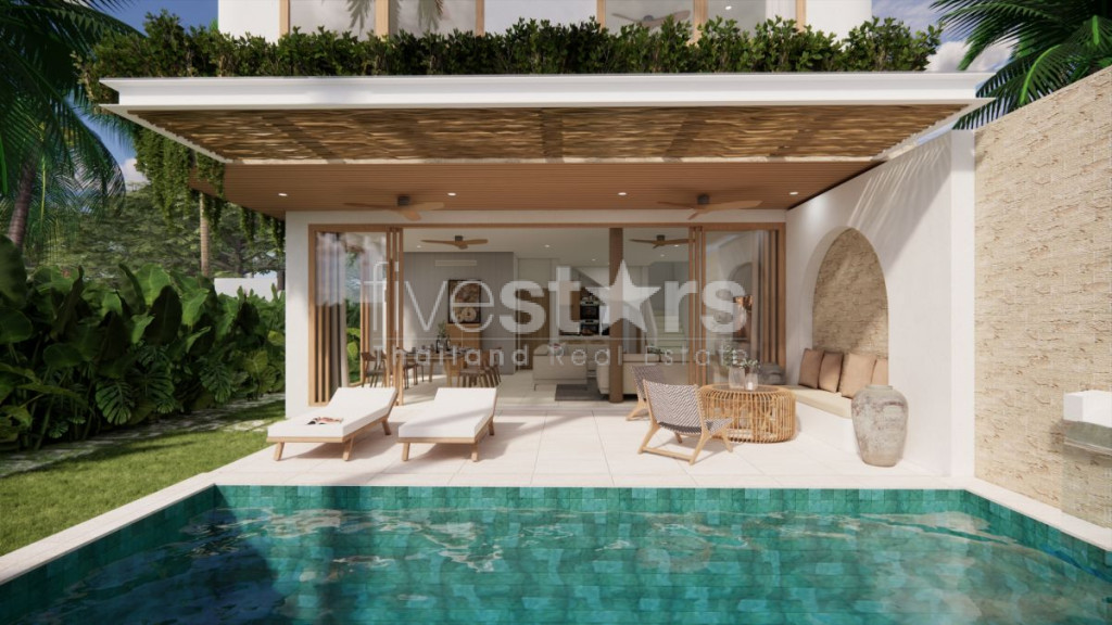 Modern Tropical 4-Bedroom Villa for Sale in Bang Rak, Koh Samui