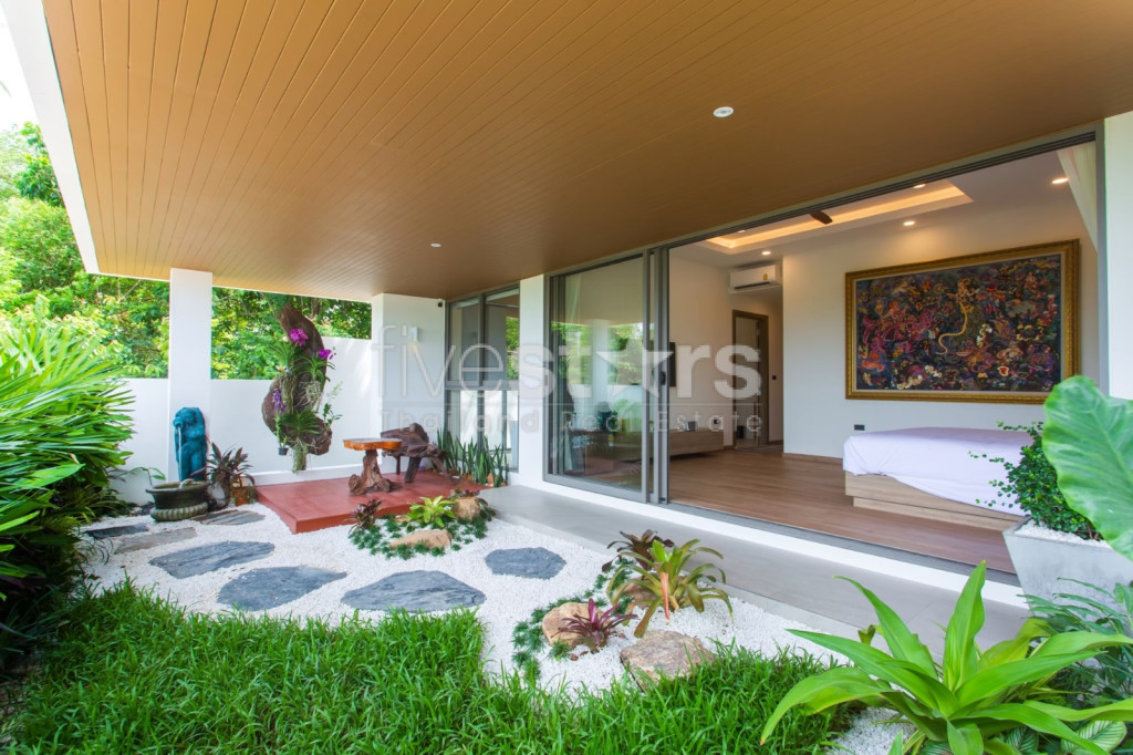 Élégante villa de luxe moderne avec piscine et 3 chambres à Bophut, Koh Samui, photo 9