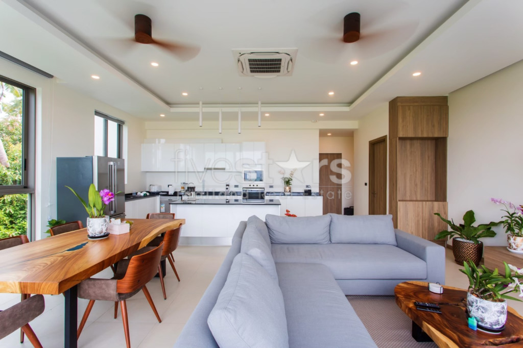 Élégante villa de luxe moderne avec piscine et 3 chambres à Bophut, Koh Samui, photo 3