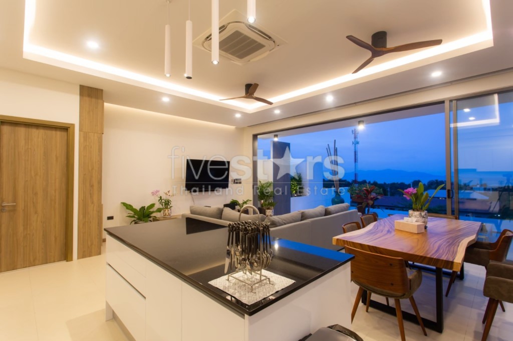 Élégante villa de luxe moderne avec piscine et 3 chambres à Bophut, Koh Samui, photo 16