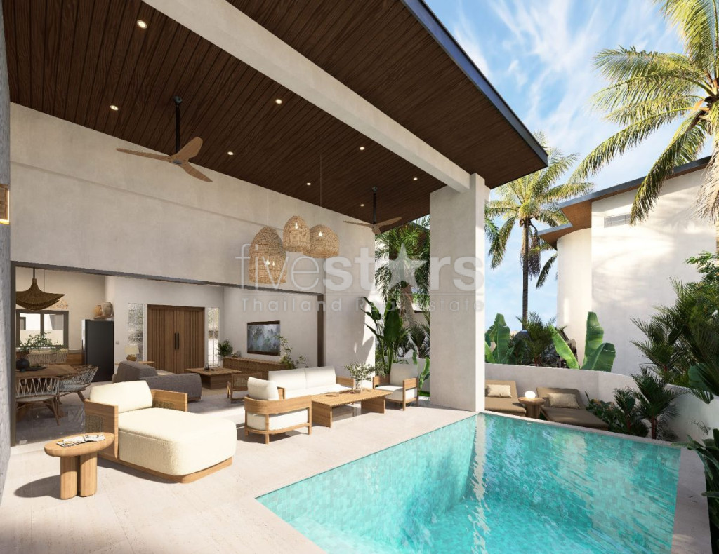 Modern Tropical 2-Bedroom Pool Villa for Sale in Lamai, Koh Samui, photo 4