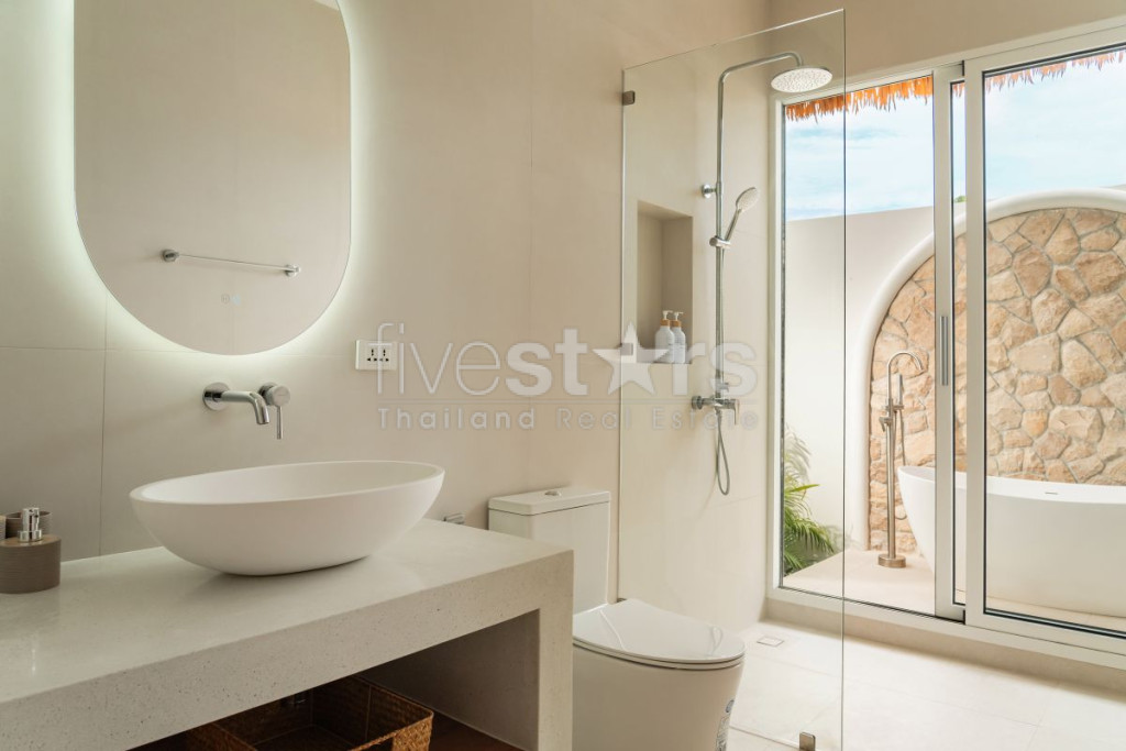 Villa tropicale moderne de 2 chambres avec piscine à vendre à Baan Tai, photo 13
