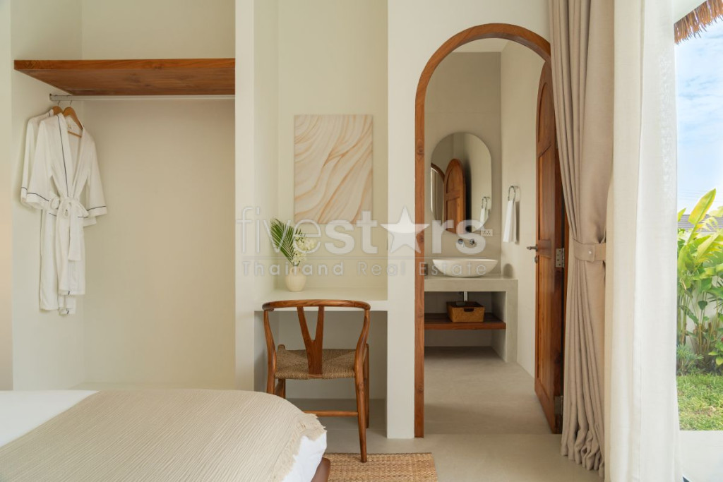 Villa tropicale moderne de 2 chambres avec piscine à vendre à Baan Tai, photo 10