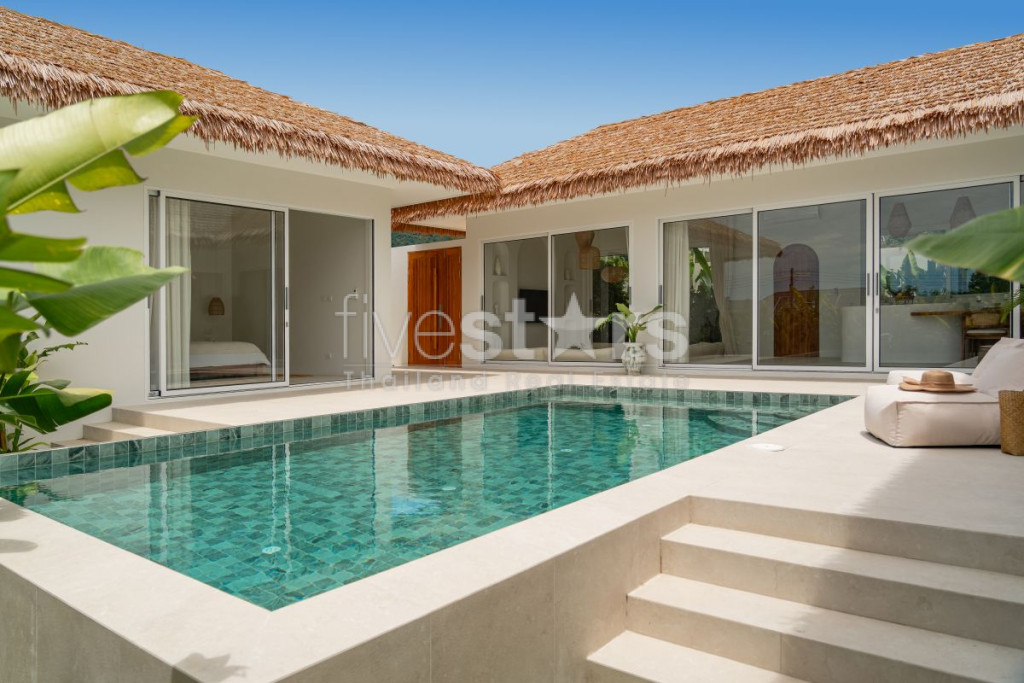 Villa tropicale moderne de 3 chambres avec piscine privée à vendre à Baan Tai, photo 15