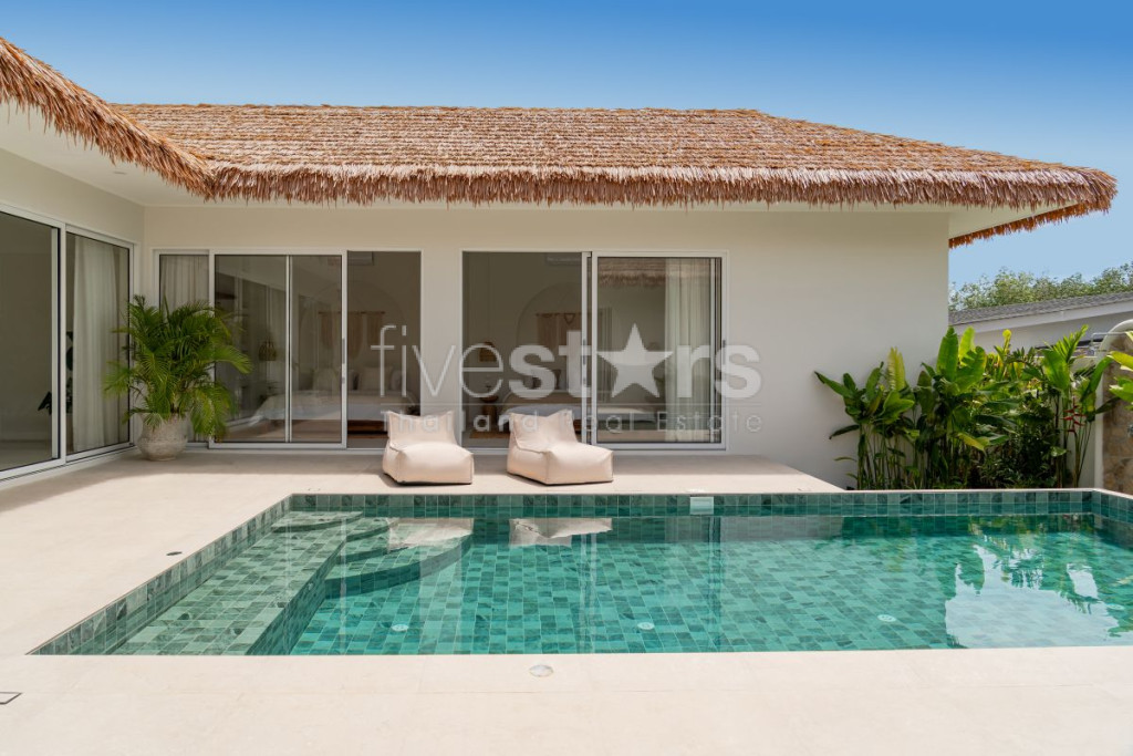 Villa tropicale moderne de 3 chambres avec piscine privée à vendre à Baan Tai, photo 11