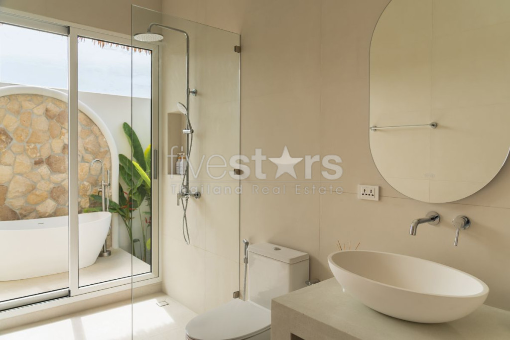 Villa tropicale moderne de 3 chambres avec piscine privée à vendre à Baan Tai, photo 12