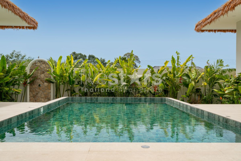 Villa tropicale moderne de 3 chambres avec piscine privée à vendre à Baan Tai, photo 14