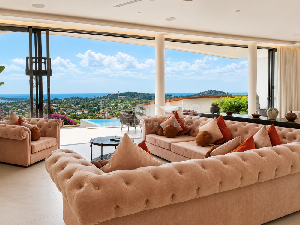 Sea View 4-Bedroom Villa for Sale – Plai laem, Koh Samui, photo 3
