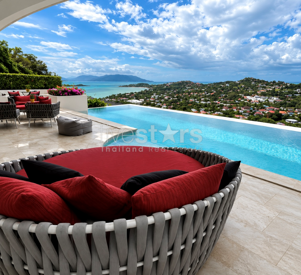Sea View 4-Bedroom Villa for Sale – Plai laem, Koh Samui, photo 2