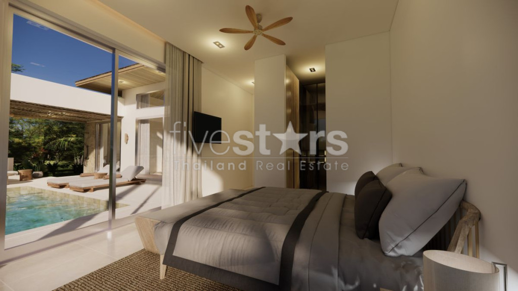 Villa Tropicale avec Piscine de 2 Chambres à Vendre – Plai Laem, Koh Samui, photo 5