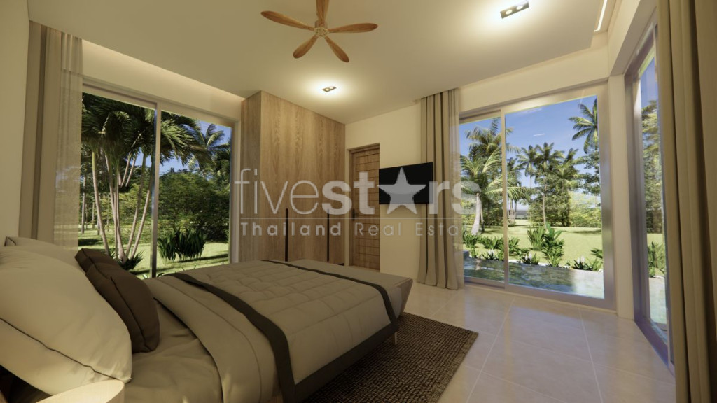Villa Tropicale avec Piscine de 3 Chambres à Vendre – Plai Laem, Koh Samu, photo 7