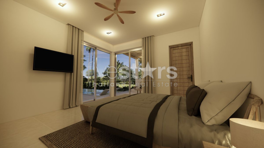 Villa Tropicale avec Piscine de 3 Chambres à Vendre – Plai Laem, Koh Samu, photo 8