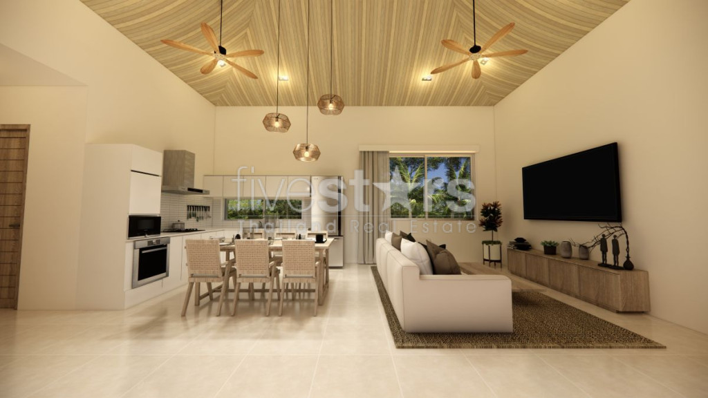 Villa Tropicale avec Piscine de 3 Chambres à Vendre – Plai Laem, Koh Samu, photo 3