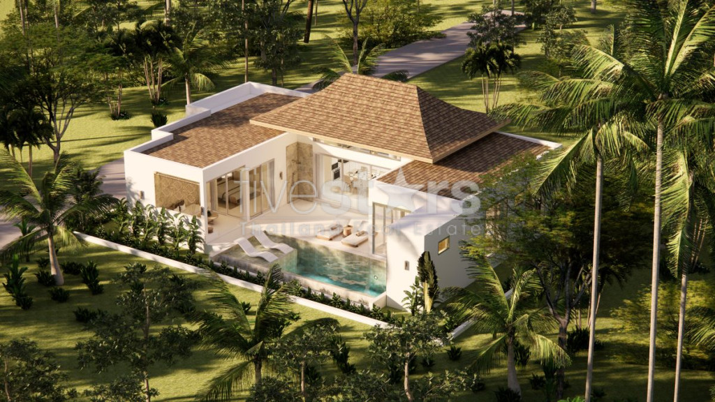 Villa Tropicale avec Piscine de 3 Chambres à Vendre – Plai Laem, Koh Samu, photo 11
