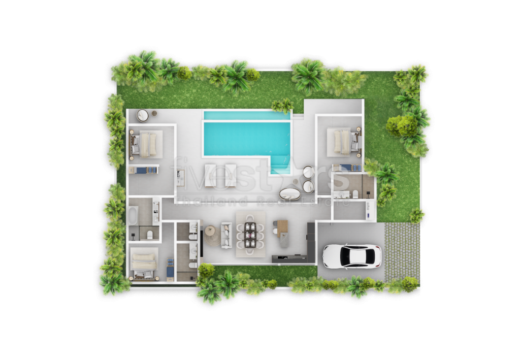 3-Bedroom Modern Pool Villa for Sale | Lamai, Koh Samui, photo 8