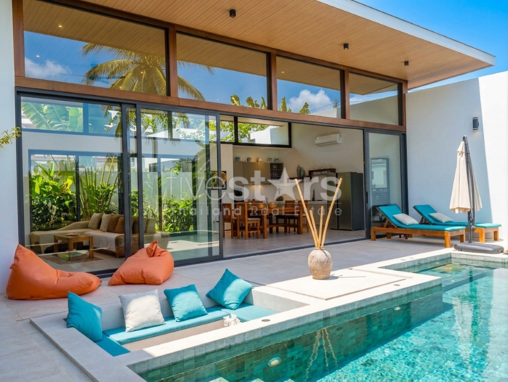 Villa Tropicale de 3 Chambres à Vendre – Lamai, Koh Samui, photo 3